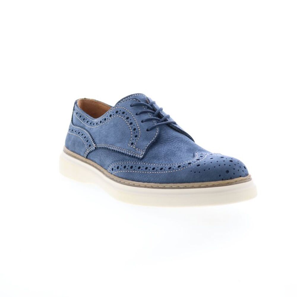 Bruno Magli Mens Salento Blue Shoes (NWT)_2